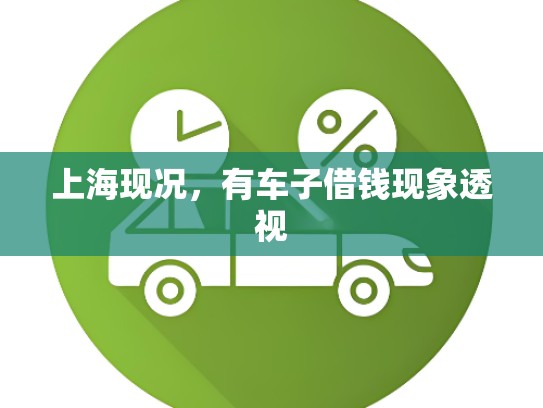 上海现况，有车子借钱现象透视